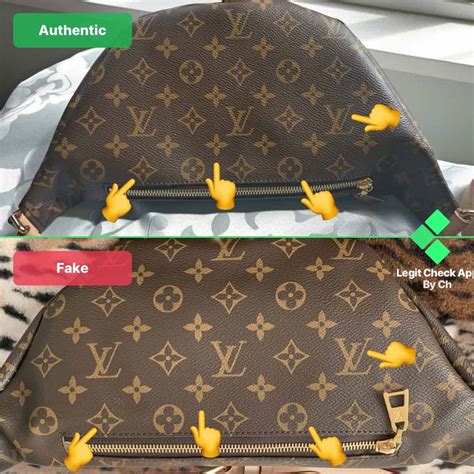 louis vuitton felicie fake vs real|real vs false Louis Vuitton.